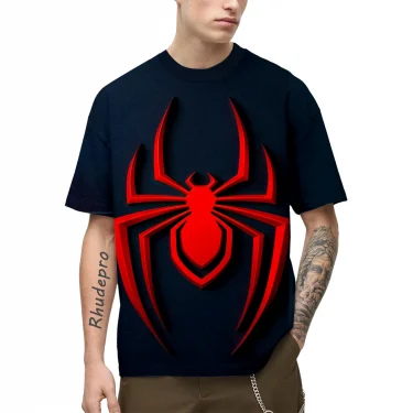 Miniso 2024 T-Shirt For Men 3D Printed Deadpool Venom Movie Streetwear Cool Women Clothing Summer Harajuku Short Sleeves Kids 2