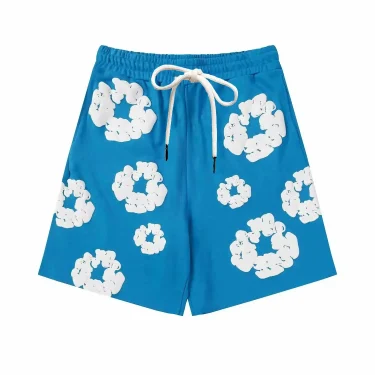 2025 Summer Beach Pants Casual Harajuku Y2 American 3D Printed Flower Shorts Vacation Outdoors Kids Men Shorts Male Shorts 3
