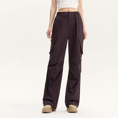 Semir Casual Pants Women Leg-Lengthening Moisture-Wicking Quick-Drying Wide-Leg Pants 2024 Autumn New Elastic Work Pants 4