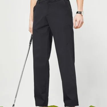 Summer Men's Quick Dry Casual Pants Lightweight Nylon Spandex Stretch Golf Pants Cool Ice Silk Trousers with 4 Zip Pockets 5
