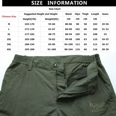 Summer Casual Pants Lightweight Army Military Trousers Male Waterproof Quick Dry Cargo hiking Camping Tactical Pants Breathable 4