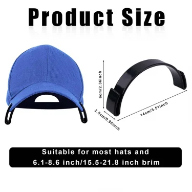 Hat Curve Bender Plastic Hat Curving Band Hat Brim Shaper Hat Bender Brim Hat Shape Keeper Hat Curver Tool For Baseball Caps 6
