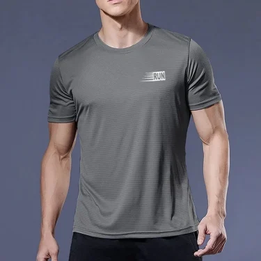Quick Dry Running Shirt Football Shirt Men's Sportswear Men's Jogging T-shirt Quick Dry Compression Sports T-shirt Gym 6