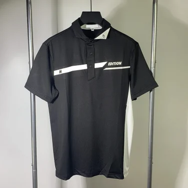 2025 New Men's Business Outdoor POLO Short Sleeve Golf Clothing 2