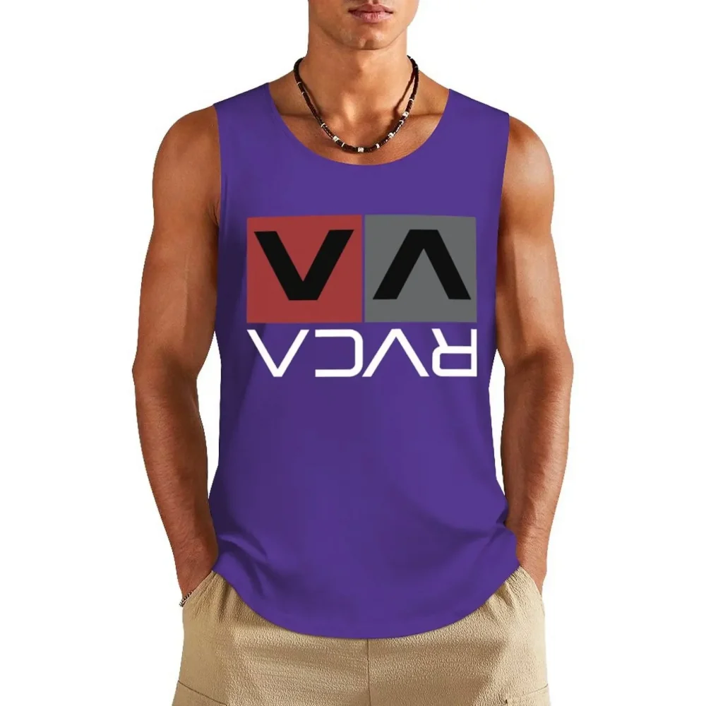 Funny Letter Print Men's Tank Tops Hawaiian Beach Surf Sleeveless Shirts Fashion Gym T-shirt Man Summer Casual Run Fitness Vest 4