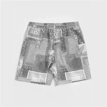 Trend Bandana Graphic Beach Short for Men Summer Fashion 3D Printed Swim Trunks Loose Casual Streetwear Hawaiian Short Pants 5