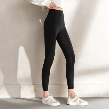 Semir Casual Pants Women Slimming Brushed Small Leg Pants New Autumn 2024 Show Long Legs Small People Nine-Point Shark Pants 5