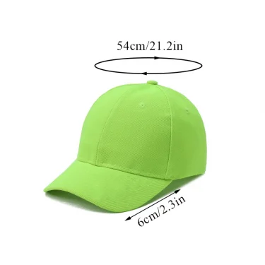 Fashion Candy Color Kids Baseball Cap Sun Protection Boy Girls Hat Adjustable Travel Children Baseball Cap Baby Summer Sun Hat 5