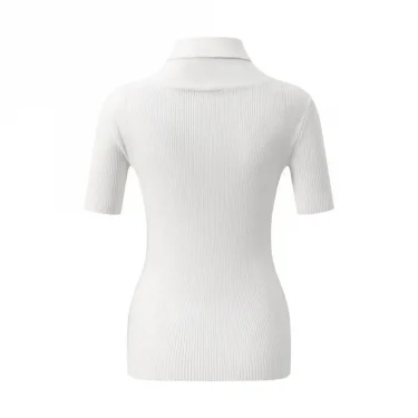 2025 New Women's Golf Knitted Shirt, Spring/Summer Women's Knitted Sports T-shirt, Comfortable and Breathable, Free Shipping 4