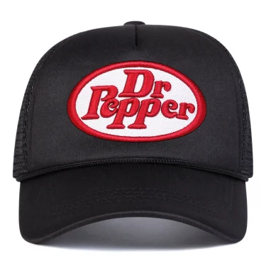 Unisex Dr Prpper Letter Embroidery Baseball Net Caps Spring and Summer Outdoor Adjustable Casual Hats Hip Hop Hat Sunscreen Hat 5