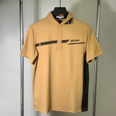 2025 New Men's Business Outdoor POLO Short Sleeve Golf Clothing 3