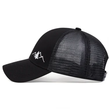 Fashion Mountain Embroidery Baseball Cap Summer Breathable Mesh Caps adjustable Hip Hop Trucker Hats Men Women Outdoor sun Hats 3