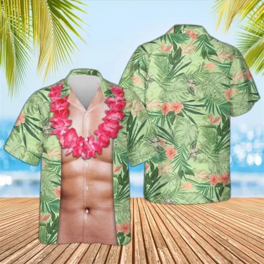 Hawaii Sea Beach Cospaly 3D Print Shirts Summer Men's Fashion Oversized Funny Short Sleeve Blouses Female Clothing Camisa Lapel 3