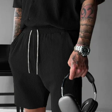 Men's Summer Casual Daily Shorts Homme Loose Basketball Shorts Sport Outdoor Fitness Running Sweatpants Male Clothes Streetwear 1