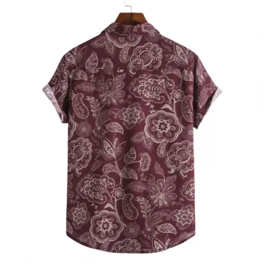 New Luxury Men's Polo Shirt Man T-shirt Shirts And Blouses Fashion Clothing Social T-shirts Hawaiian Cotton Oversize 2