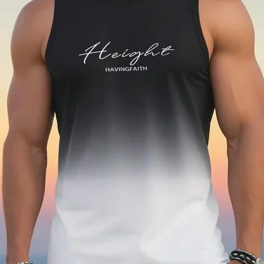 2025 Summer Casual Mens Tank Top City Street Fashion Quick drying Men's Tank Top Outdoor Sports Mens Sleeveless T-shirt3DPrinted 5