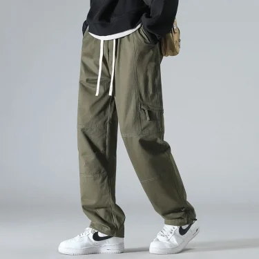 Male Outdoor Jogging Fitness Elastic Trousers Summer Ice Silk Pants Men's Casual Cool Quick-drying Sports Pants Jogger 3