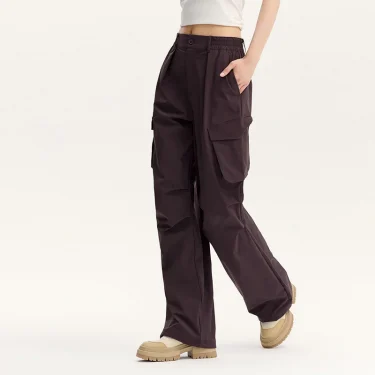 Semir Casual Pants Women Leg-Lengthening Moisture-Wicking Quick-Drying Wide-Leg Pants 2024 Autumn New Elastic Work Pants 5