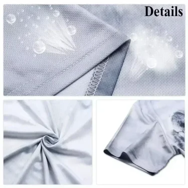 2025 Summer Hot Sale Ice Cream Arch ShortsPurple Quick Drying Quick Dropping Comfortable and Breathable 3D Printed Shorts 6