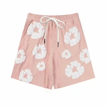 2025 Summer Beach Pants Casual Harajuku Y2 American 3D Printed Flower Shorts Vacation Outdoors Kids Men Shorts Male Shorts 5