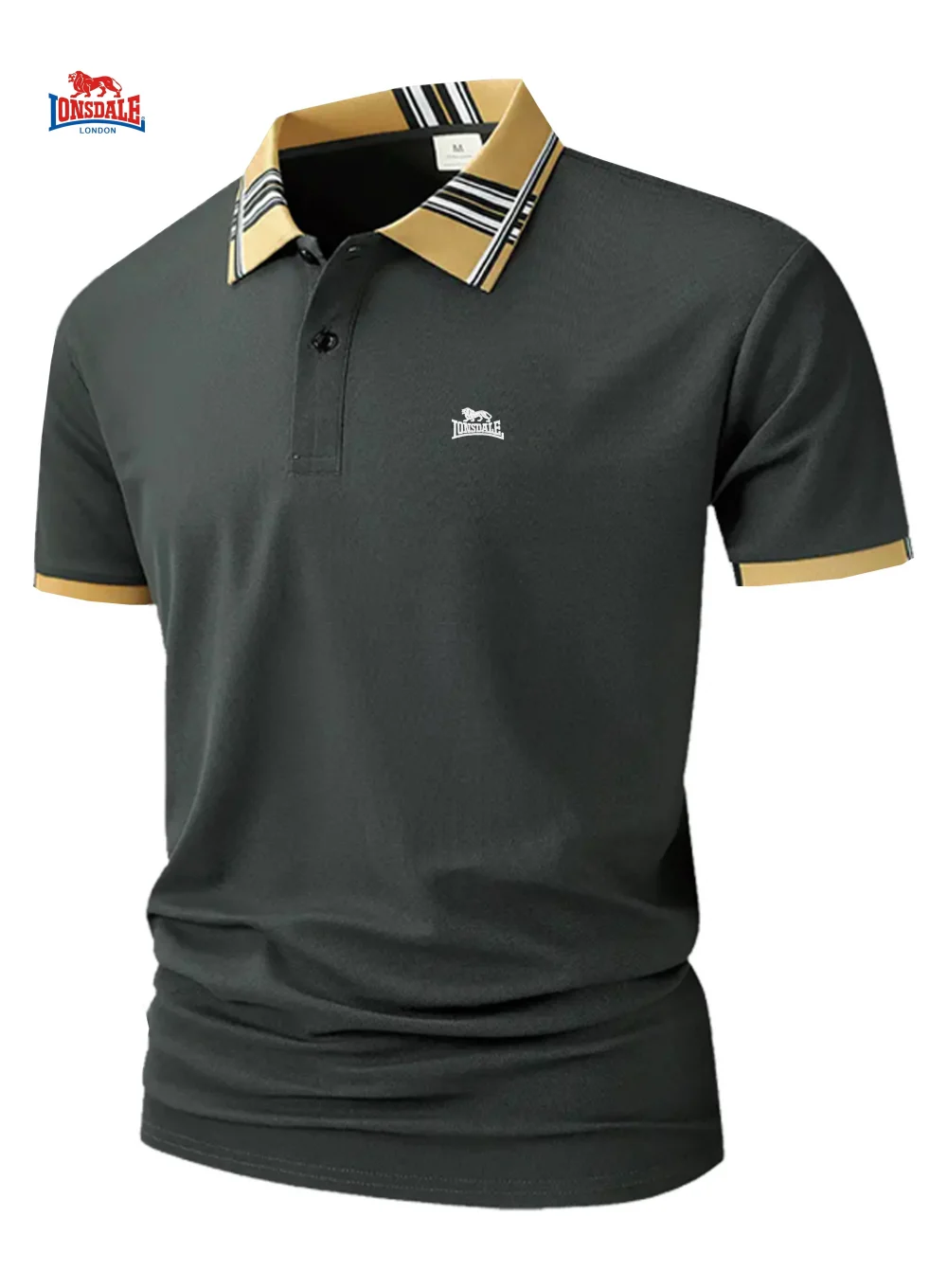 New European High Quality Men's Shirt Polo Men's T-shirt Embroidered Polo Shirt Men's Clothing T-shirt Men's T-shirt Short Sleev 3