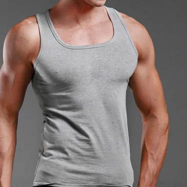 Summer Tank Top Mens Gym Fitness Training Clothing Male Solid Silm Fit Sleeveless Shirts For Men's Undershirt Vest Clothes 3