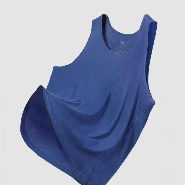 Men's pure cotton vest breathable slim youth sports foundation hurdle I loose summer thin halter undershirt 4