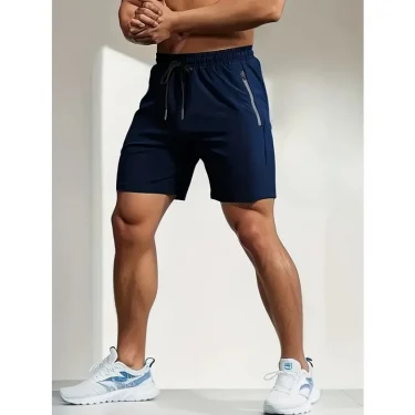Summer men's sports shorts cool sportswear running shorts casual bottoms gym fitness training jogging shorts men 6