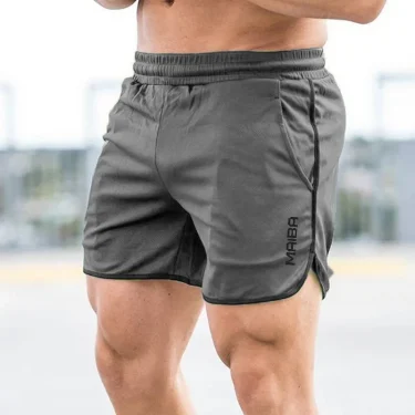 Sports Breathable Fitness Sports Shorts Running Quick Dry Slim-fit Training Pants New Summer Three-quarter Shorts 2