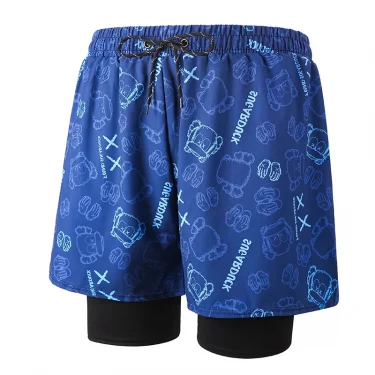 Men's Anti-embarrassment Men's Swimming Trunks Sun Protection Boys' Swimming Equipment Hot Spring Swimming Trunks Beach Trunks 6
