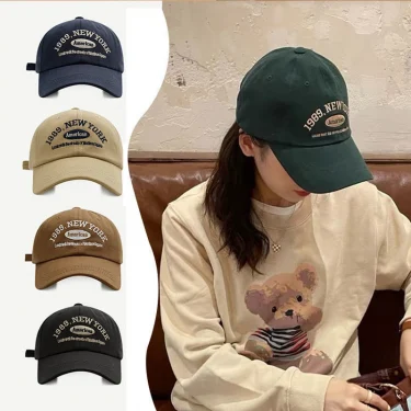 New Letters Embroidery Unisex Baseball Hats For Men Women Soft Cotton Snapback Cap Outdoor Sports Dad Trucker Hat Casquette 2
