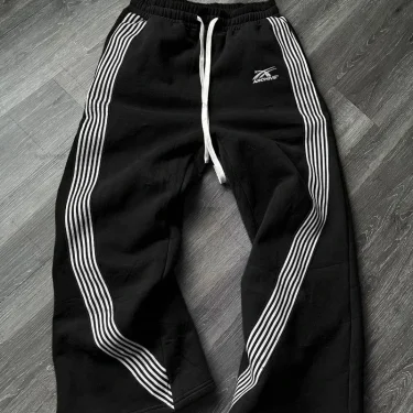 Y2K Retro Athleisure Pants Functional Tactical Features Embroidery Men's Women's Premium Jogging Fashion Drawstring Sweatpants 1