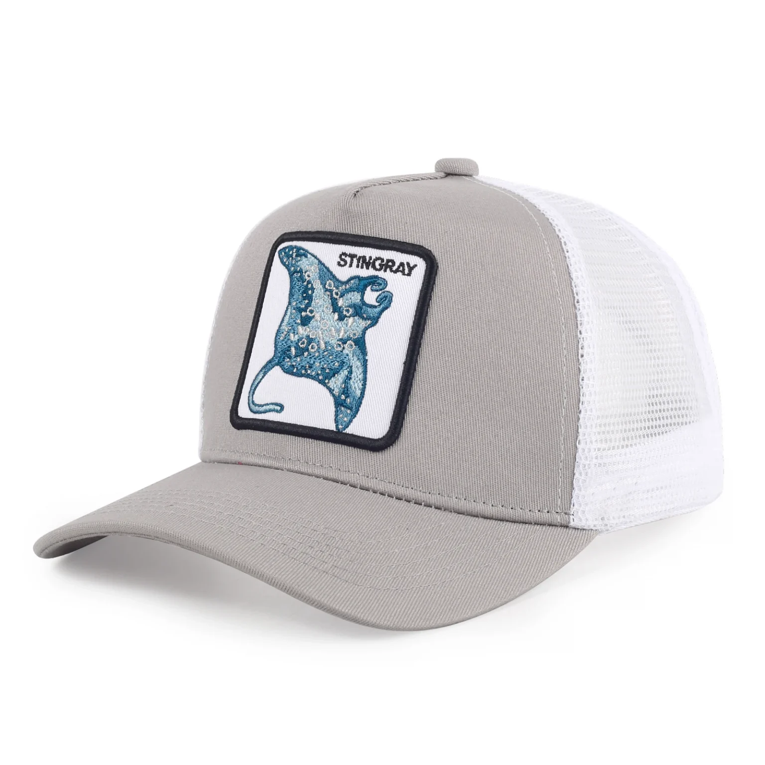 Fashion Animals Cartoon Embroidery Baseball Caps Men Women Snapback Hip Hop Hat Summer Breathable Mesh Outdoor Sun Gorras Hat 3
