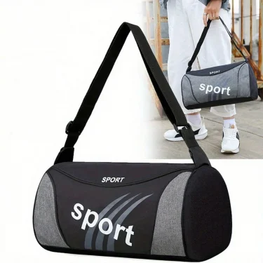 Large Capacity Colorblock Sports Duffle Bag - Spacious Interior, Durable Zipper, Ultra-Lightweight Design 6