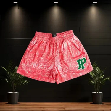 Men's Clothing Ip Trend Casual Shorts Summer Sports Net Breathable Quick Drying Shorts Men's Beach Basketball Tracksuit Pants 4