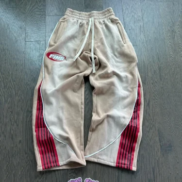 Y2k Fashion Stripes Pants New American Trend Hip Hop Men Women Jogger Drawstring Sweatpants Oversize Cargo Trousers Streetwear 1