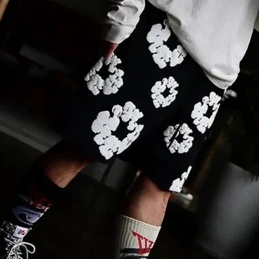 2025 American Style Flower 3D Sports Shorts Men's Boxing Combat Training Sports Pants Summer Beach Breathable Quick Drying Pants 1