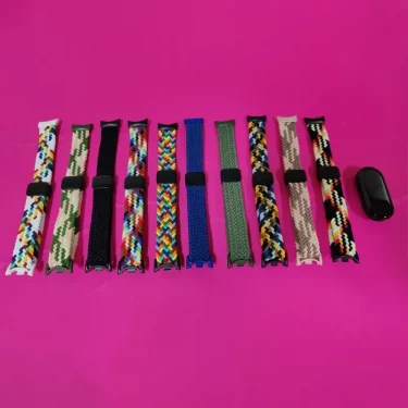 Braided Nylon Strap for Xiaomi Mi Band 9/8 Smart Watch Replaceable wristband Correa for Xiaomi Mi Band 9/Mi Band 8 Bracelet Belt 4