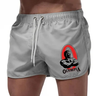 Summer beach swimming shorts: Fashionable and best-selling printed shorts, comfortable ultra-thin quick-drying beach shorts 5