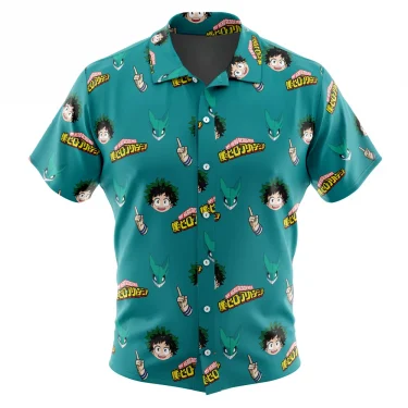 Garrison Attack On Titan Button UpHawaiian ShirtFashion Trend Breathable Loose Versatile Casual Sports Summer Men 5