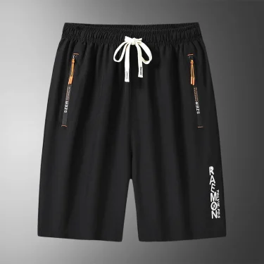 Summer Men's Elastic Waistband Stretchy Casual Shorts for Outdoor Sports Activities and Beach, Quick-Dry Breathable Design 4