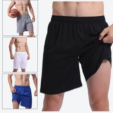 Solid Football Training Shorts Mens Summer Bottoms Running Basketball Soccer Shorts Boys Tennis Badminton Sports Shorts 1