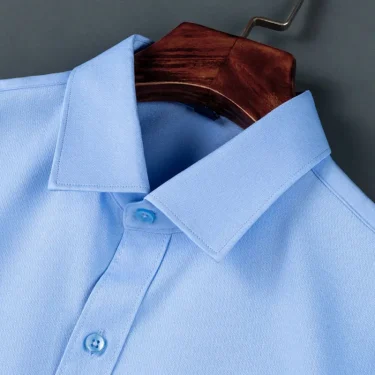 Summer thin professional formal men's business casual non-ironing breathable short-sleeved shirt easy to take care of commuting 6