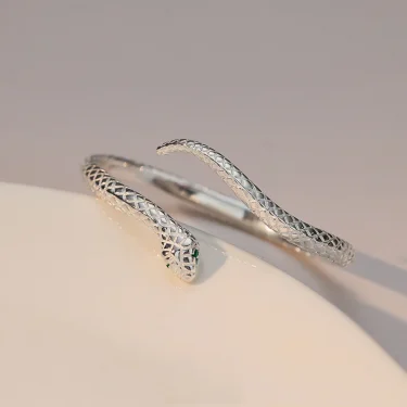 925 Sterling Silver Snake Shape Bracelet Charm Temperament Bracelet Birthday Party Gift Beautiful Jewelry for Woman Free Shippin 4