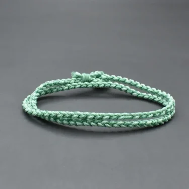 Minimalist Thread Rope Bracelets Men Women Handmade Double Layered Multicolor Thread Bracelet Couple Braclet Best Friend Gift 5