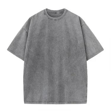 230GSM 100% Combed Cotton T Shirt for Women Men Washed T-Shirt Oversized Tshirt Casual Top Tee Shirt Luxury Male Clothing 6