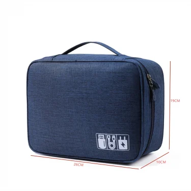 Cable Storage Bag Waterproof Digital Electronic Organizer Portable USB Data Line Charger Plug Storage Bag Travel Cable Organizer 3
