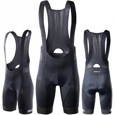 RION Cycling Shorts Men Ciclismo Masculina Bib Shorts Elastic Interface Cushion Long Distance MTB Padded Shorts Tights Slim Fit 3