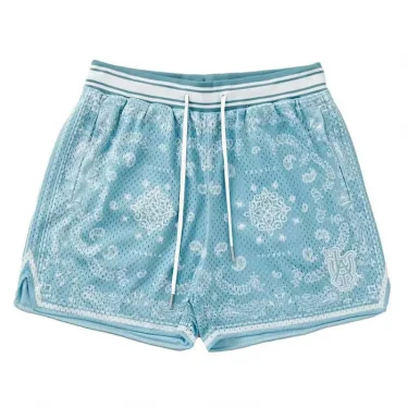 2025 New Fashion High Street Trend Shorts Quick-Drying 3D Printing Men's Breathable Sweat Absorbing Comfortable 1