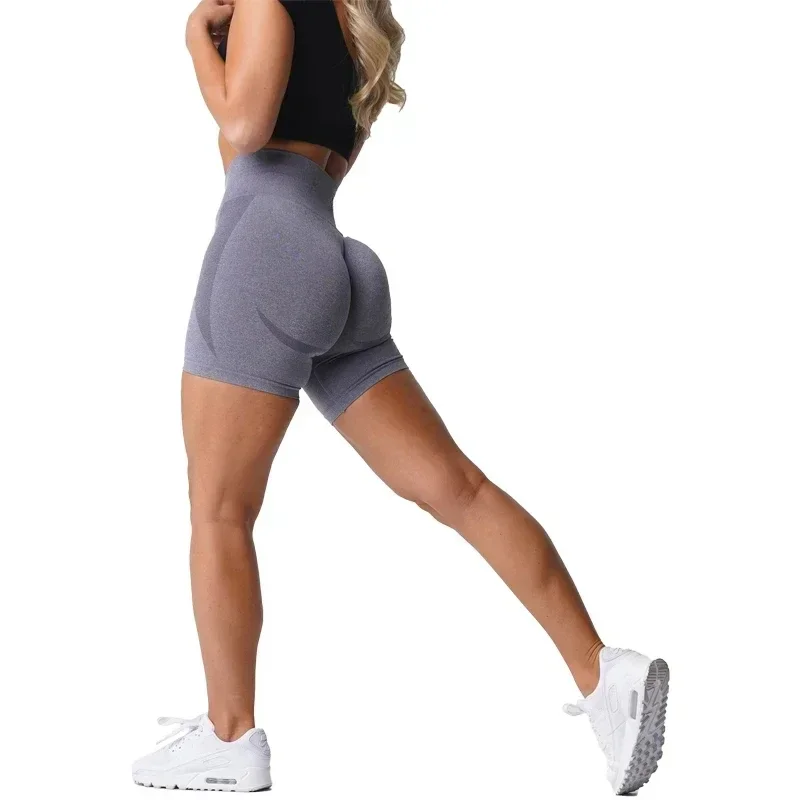 Seamless Shorts for Women Push Up Booty Workout Shorts Fitness Sports Short Gym Clothing Yoga Shorts 1